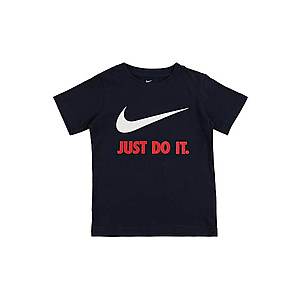 Nike Sportswear Tričko červené / tmavomodrá vyobraziť