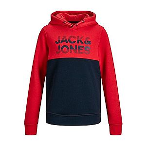 Jack & Jones Junior Mikina červené / modré vyobraziť
