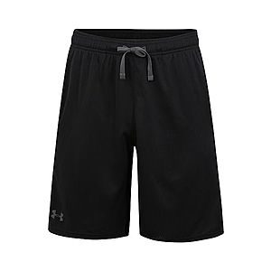 UNDER ARMOUR Športové nohavice 'Tech Mesh' čierna / sivá vyobraziť