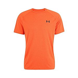 UNDER ARMOUR Funkčné tričko 'UA Tech 2.0 SS Novelty' čierna / oranžová vyobraziť