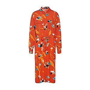 SOAKED IN LUXURY Košeľové šaty 'Taika' oranžová / okrová vyobraziť