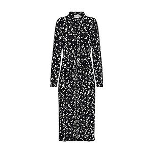 Neo Noir Košeľové šaty 'Vega Night Flower Dress' čierna vyobraziť