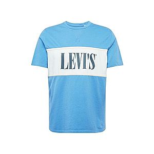 LEVI'S Tričko 'AUTHENTIC COLORBLOCK TEE' dymovo modrá vyobraziť
