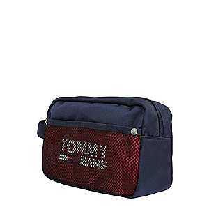 Tommy Jeans Hygienická taška 'TJM COOL CITY WASHBAG' biela / modré / červené vyobraziť
