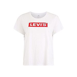 Levi's® Plus Tričko 'PERFECT' červené / biela vyobraziť
