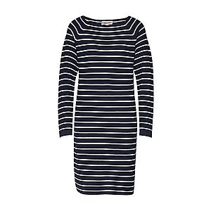 ESPRIT Šaty 'OCS stripe dress' biela / námornícka modrá vyobraziť