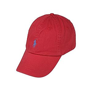 POLO RALPH LAUREN Čiapka 'CLASSIC SPORT CAP W/ SMALL PP' červené vyobraziť