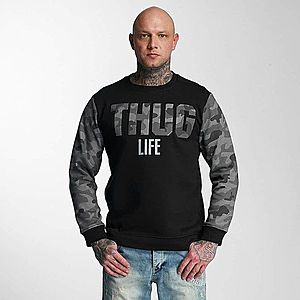 Thug Life Zombi Sweatshirt Grey - L vyobraziť