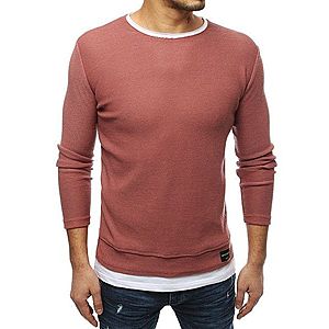 Atraktívny ružový sveter vyobraziť