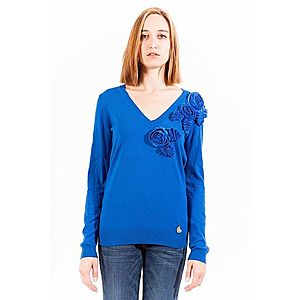 Love Moschino dámsky sveter Farba: Modrá, Veľkosť: 44 vyobraziť