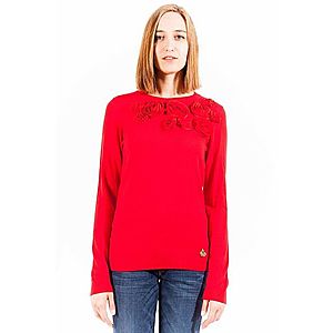 Love Moschino dámsky sveter Farba: červená, Veľkosť: 44 vyobraziť