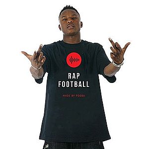 GangstaGroup Rap & Football Tee Black - M vyobraziť