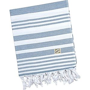 O'Neill Bw Shell Beach Towel modrá Jednotná vyobraziť