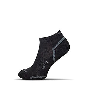 Členkové bambusové pánske ponožky v čiernej farbe vyobraziť