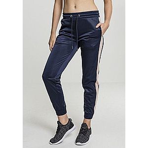 Urban Classics Ladies Cuff Track Pants navy/light rose - L vyobraziť