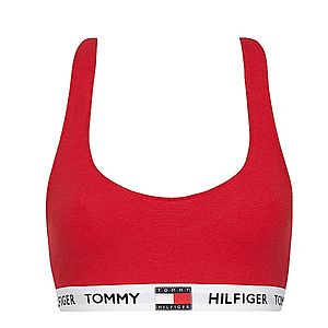 TOMMY HILFIGER - Logo červená braletka z organickej bavlny-XS vyobraziť