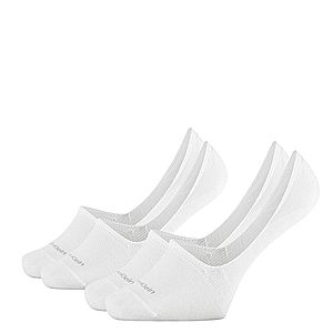 CALVIN KLEIN - 2PACK neviditeľné ponožky biele -43-46 vyobraziť