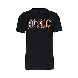 Merchcode Tričko 'AC/DC Voltage' čierna / hrdzavo červená vyobraziť