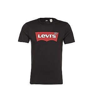 LEVI'S Tričko čierna / svetločervená / biela vyobraziť