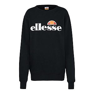 ELLESSE Mikina 'Agata' čierna / biela / oranžová vyobraziť