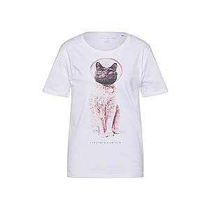 EINSTEIN & NEWTON Tričko 'Astro Cat' sivá / staroružová / biela vyobraziť
