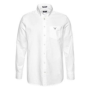 GANT Biznis košeľa 'The Oxford Shirt BD' biela vyobraziť