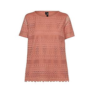 VERO MODA Tričko 'HONEY' rosé vyobraziť