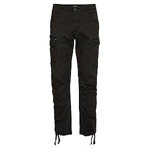 JACK & JONES Chino nohavice 'DRAKE CHOP AKM 574' čierna vyobraziť