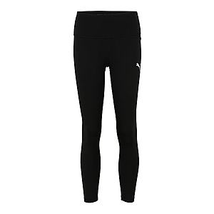 PUMA Športové nohavice 'Active' čierna / biela vyobraziť