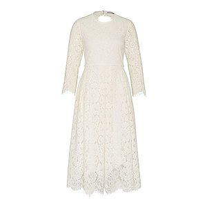 IVY & OAK Šaty 'Lace Dress Fit And Flair' biela vyobraziť