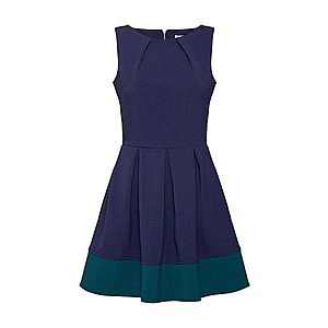 Closet London Kokteilové šaty zelená / námornícka modrá vyobraziť