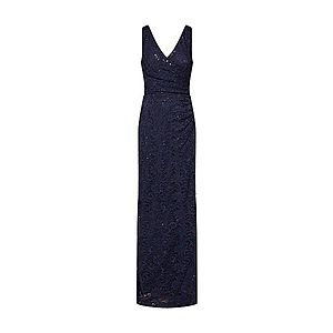 STAR NIGHT Večerné šaty 'long dress lace & sequins' námornícka modrá vyobraziť
