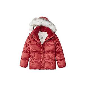Abercrombie & Fitch Zimná bunda 'XM18-S2 - ESSENTIAL PUFFER' červené vyobraziť