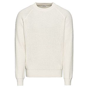 Filippa K Sveter 'M. Wave Stitch Sweater' šedobiela vyobraziť