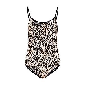 Ragdoll LA Top 'Leopard Bodysuit' béžová / hnedá vyobraziť