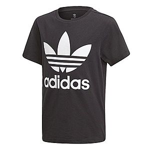 ADIDAS ORIGINALS Tričko 'Trefoil' čierna / biela vyobraziť