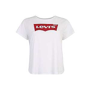Levi's® Plus Tričko 'PERFECT TEE' biela / červená vyobraziť