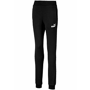 PUMA Športové nohavice 'Essentials' čierna / biela vyobraziť