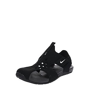 Nike Sportswear Plážové / kúpacie topánky 'Sunray Protect 2' čierna / biela vyobraziť