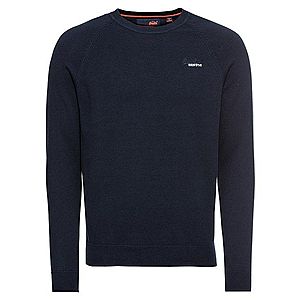 Superdry Sveter 'ORANGE LABEL VEE' námornícka modrá vyobraziť