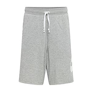 Nike Sportswear Nohavice sivá melírovaná / biela vyobraziť