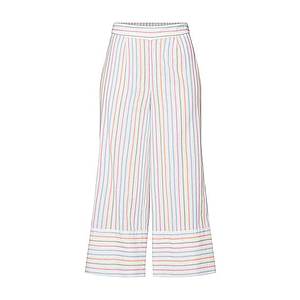 VERO MODA Plisované nohavice 'Stripy NW' zmiešané farby / biela vyobraziť