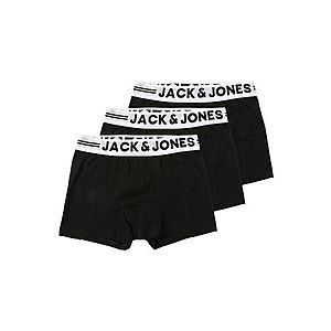 Jack & Jones Junior Nohavičky čierna / biela vyobraziť