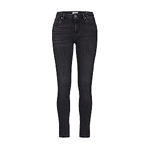 Čierne dámske skinny fit džínsy Pepe Jeans - S vyobraziť
