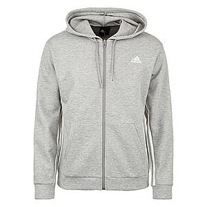 ADIDAS PERFORMANCE Športová mikina so zipsom 'Must Haves 3S' biela / sivá melírovaná vyobraziť