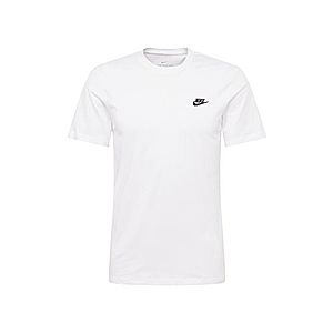 Nike Sportswear Tričko 'Club' biela / čierna vyobraziť