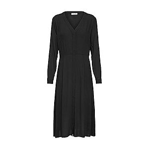 EDITED Košeľové šaty 'Sallie' čierna vyobraziť