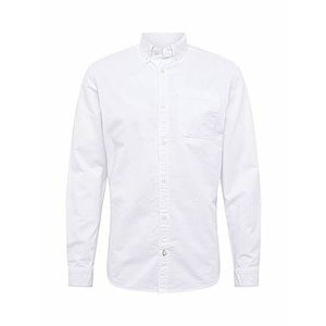 JACK & JONES Košeľa 'JJEOXFORD LOGO SHIRT L/S NOOS' biela vyobraziť