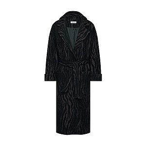 EDITED Prechodný kabát 'Santo' hnedá / čierna vyobraziť