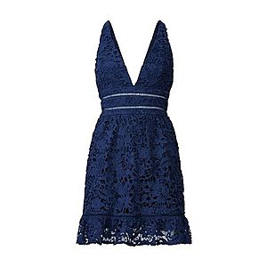 Love Triangle Kokteilové šaty 'Snow Storm' námornícka modrá vyobraziť